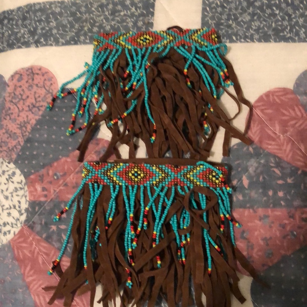 Boot/Sandal wraps Aztec Design